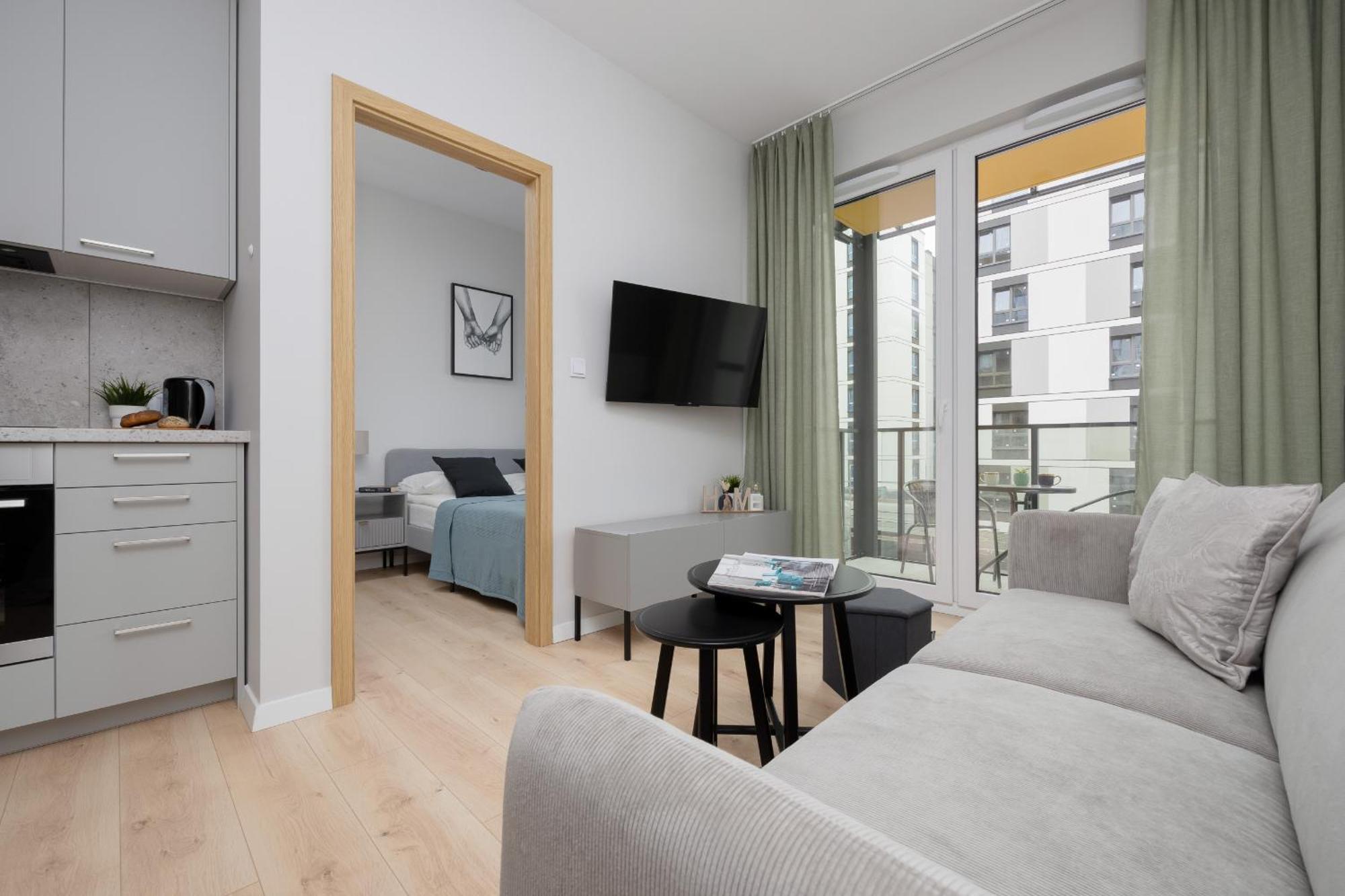Stylish Apartments With Parking By Noclegi Renters Varsovia Exterior foto